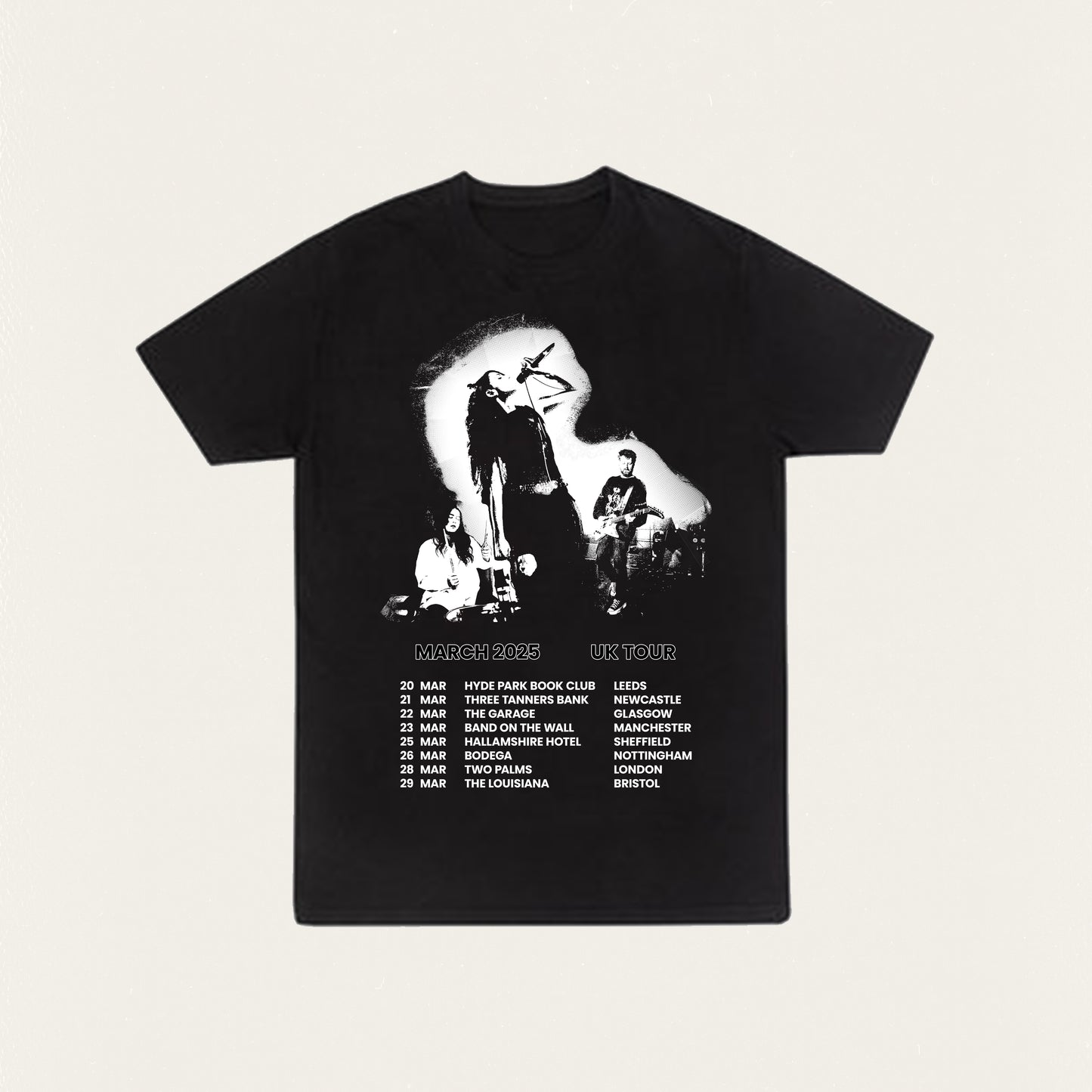 Tour T-shirt - Black