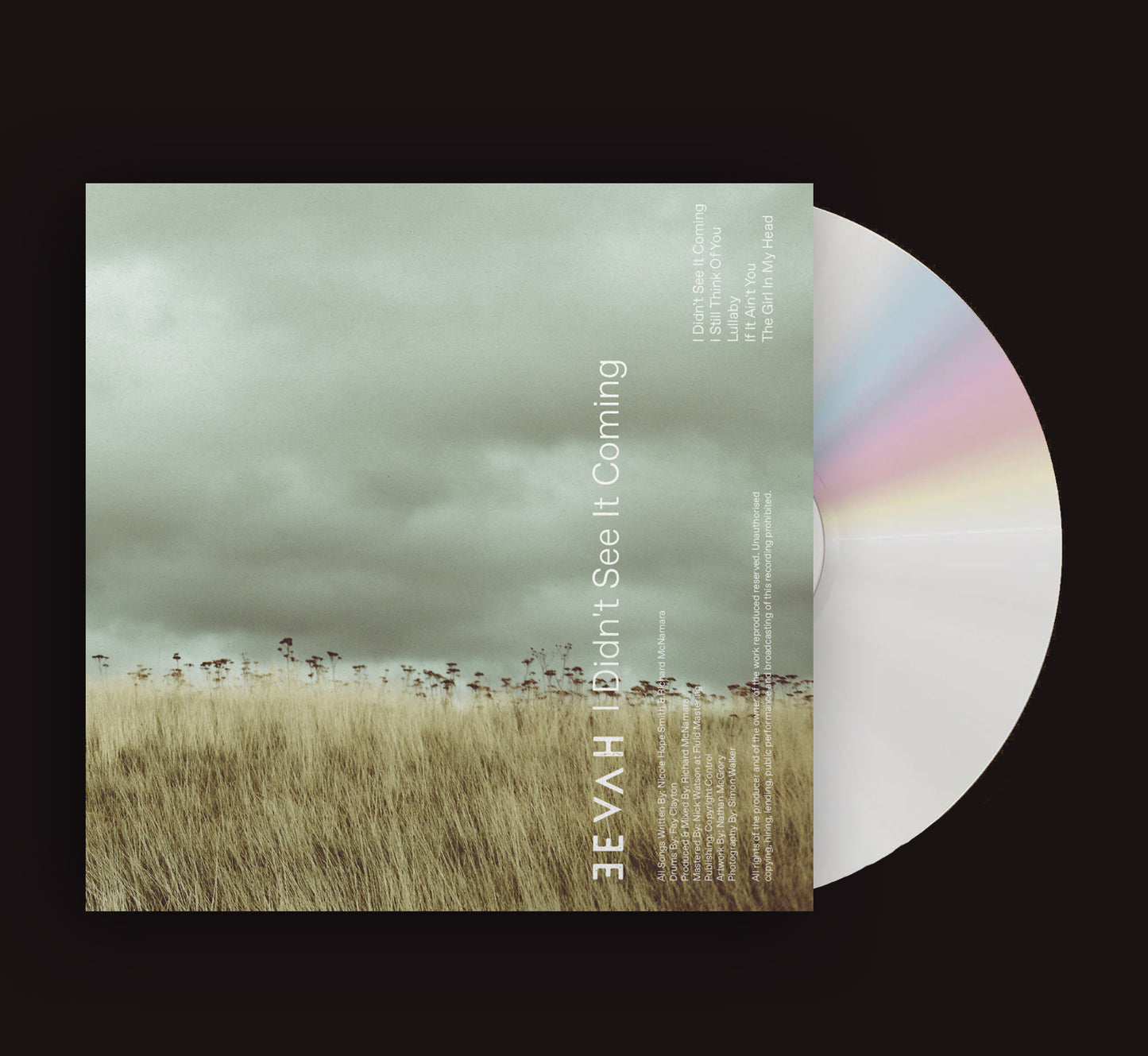 'I Didn't See It Coming' EP (Signed CD) Orange