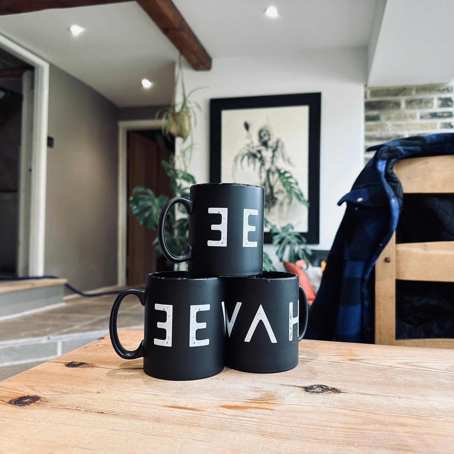 Matt Black EEVAH Mug