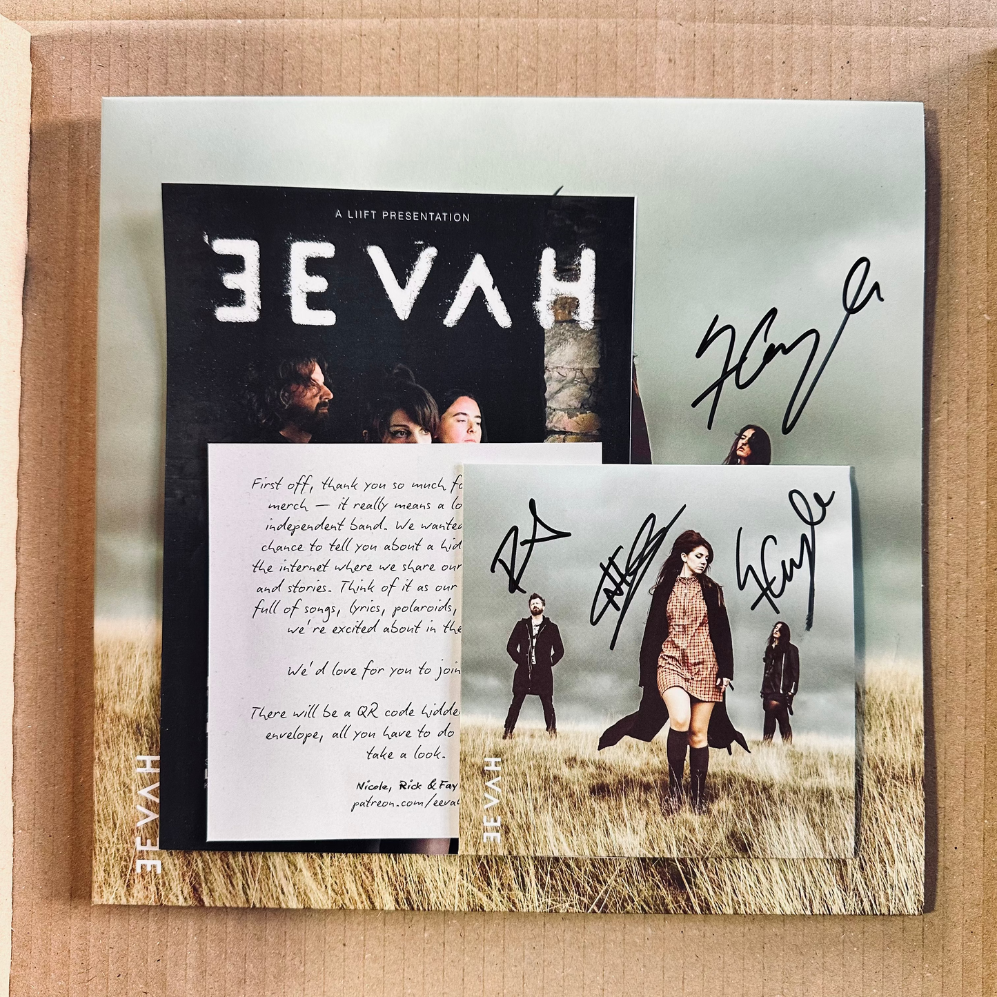 10” Signed Orange Splatter Vinyl + CD 'I Didn't See It Coming' EP + (Bonus Track)