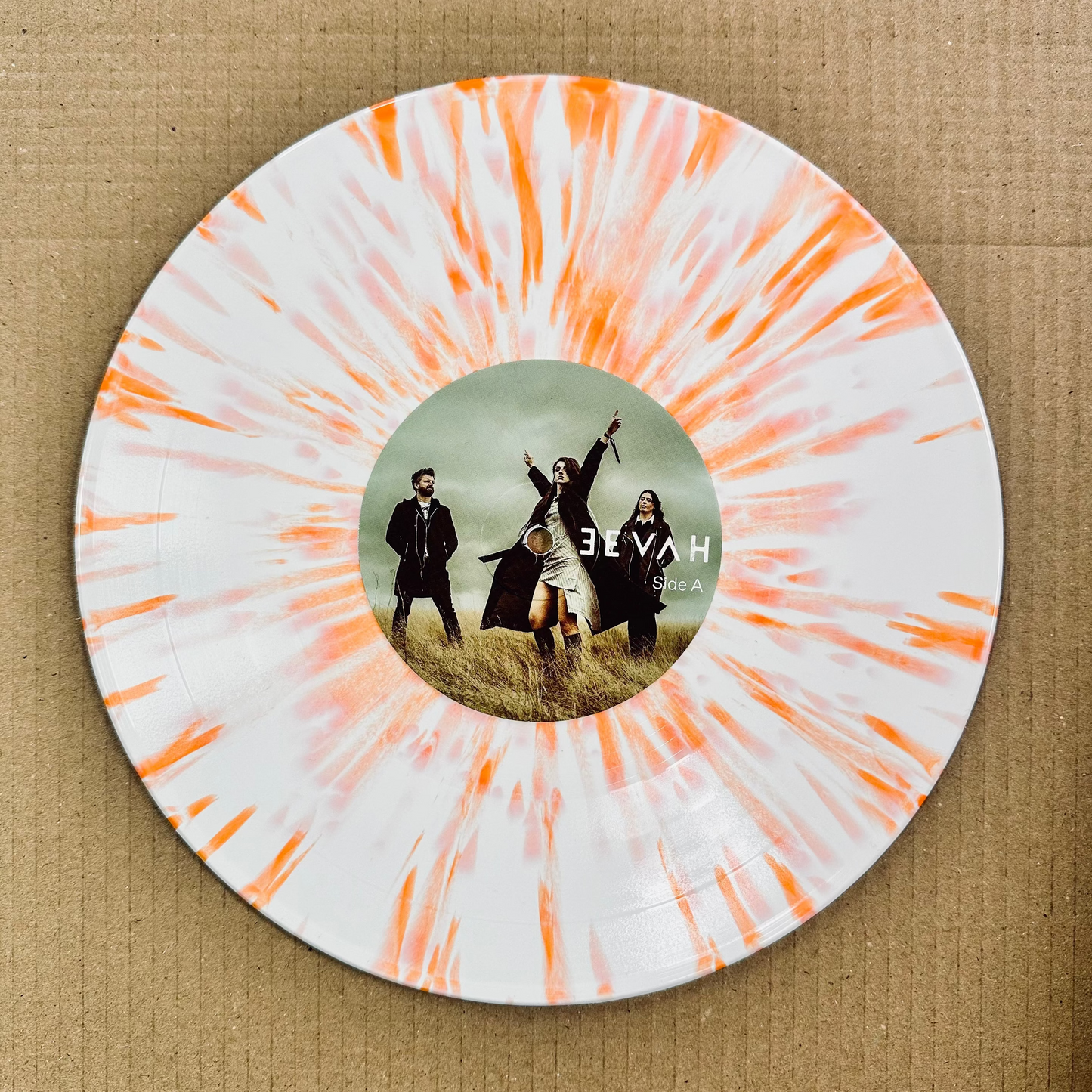 10” Signed Orange Splatter Vinyl + CD 'I Didn't See It Coming' EP + (Bonus Track)