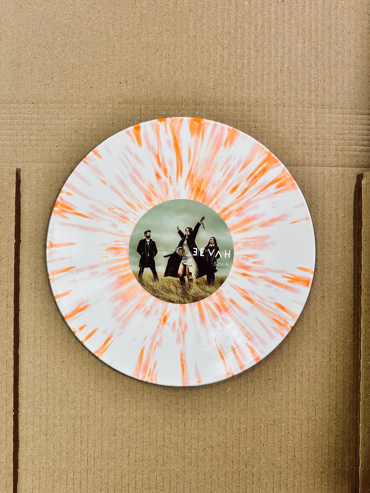 10” Signed Orange Splatter Vinyl + CD 'I Didn't See It Coming' EP + (Bonus Track)