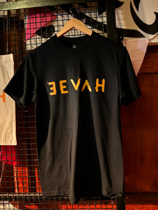 EEVAH Orange Logo T-Shirt